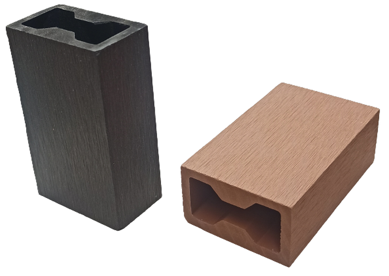 Perfil en wpc para fachadas y pérgolas, Ecowood