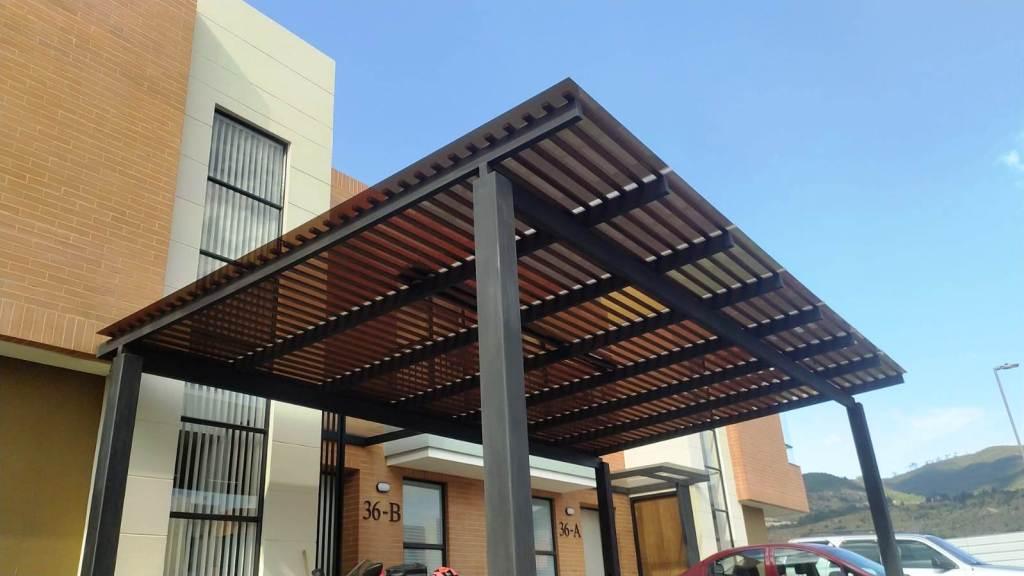pérgolas de hierro y madera o perfiles wpc bogotä